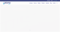 Desktop Screenshot of latona-group.com